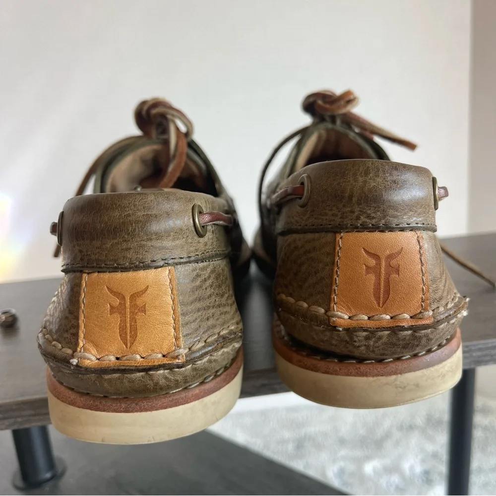 Frye Sully Boat Shoe Size 8.0